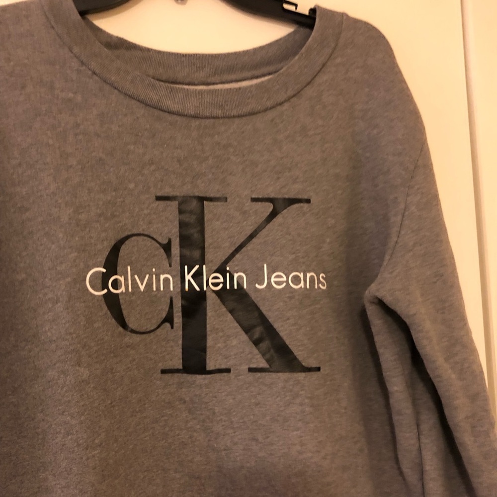 Calvin Klein Grey Sweatshirt